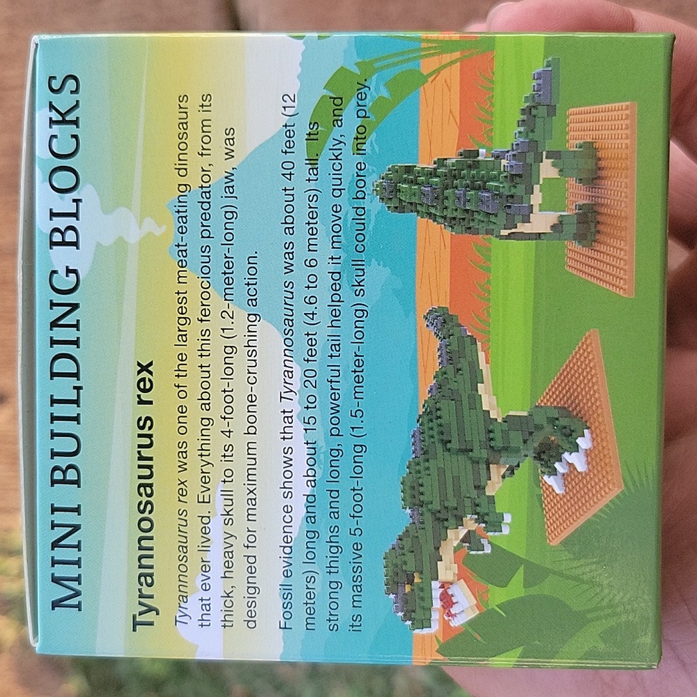 Mini Building Blocks - T-Rex - Picture 3 of 6